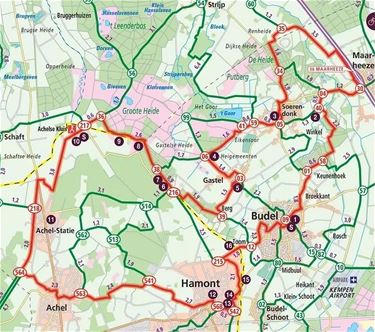 Fiets de 'Smokkelroute'
