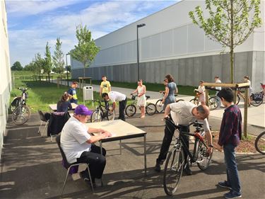 Fietscontroles op scholencampus De Beerring - Beringen