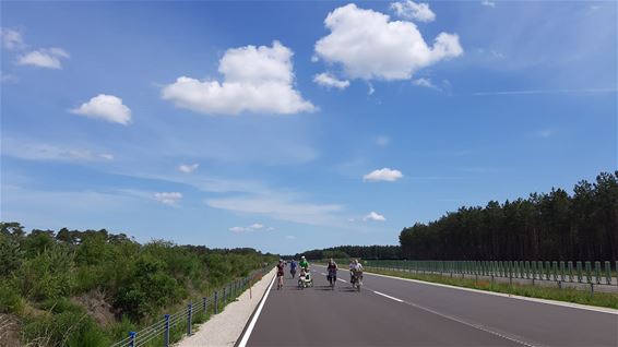 Fietsdag op Ford-testbaan - Lommel