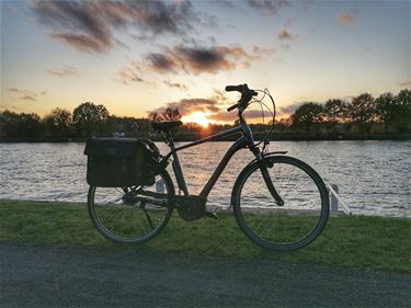 Fietsen langs het kanaal - Beringen