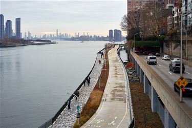 Fietsen rond Manhattan