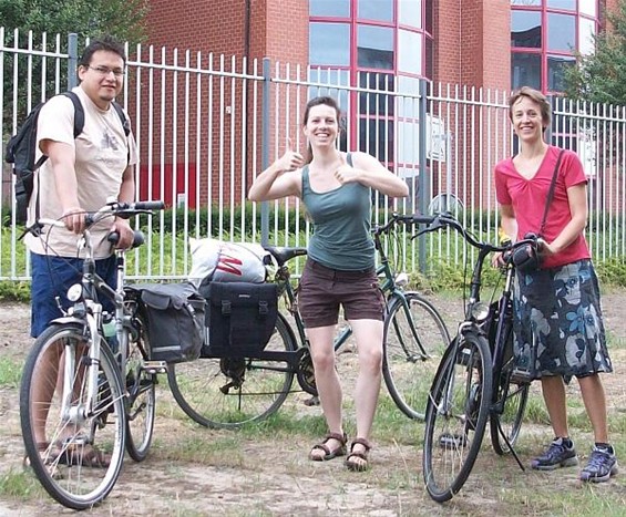 Fietsen voor sponsorgeld - Peer