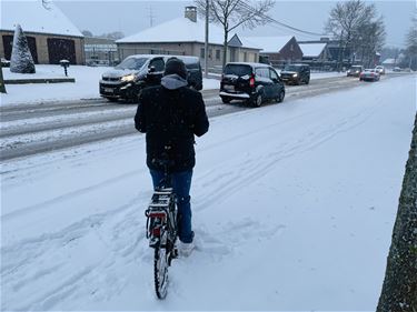 Fietsers mogen op de rijbaan