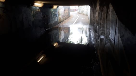 Fietstunnel onder water - Lommel