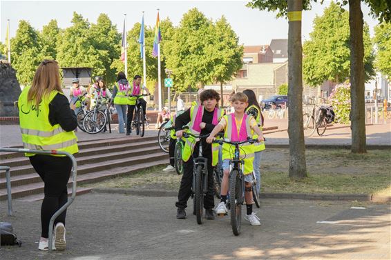 Fietsexamens in het centrum - Leopoldsburg