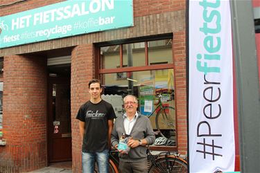 Fietssalon in de Oudestraat - Peer