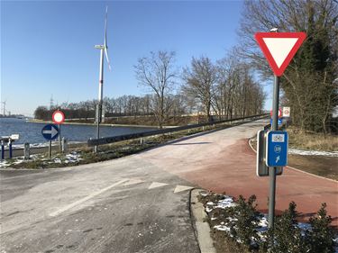 Fietssnelweg eindelijk gestrooid - Beringen