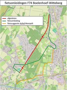 Fietssnelweg ruim een maand afgesloten - Hamont-Achel & Pelt