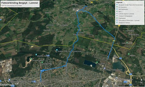 'Fietssnelwegen mogen niet stoppen aan de grens' - Lommel