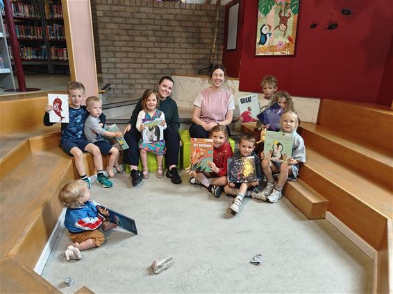 Fijn voorleeshalfuurtje in de bib - Lommel