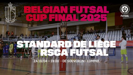Finale Beker van België futsal in de Soeverein - Lommel
