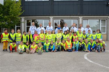 Fluohesjes voor eerste leerjaren in regio