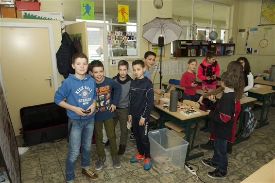 Fotografie en poëzie in SBS Koersel - Beringen