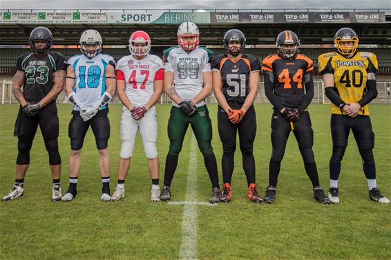 Fotoshoot voor Belgian Bowl - Beringen