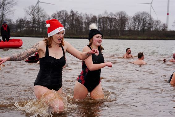 Frisse nieuwjaarsduik - Beringen