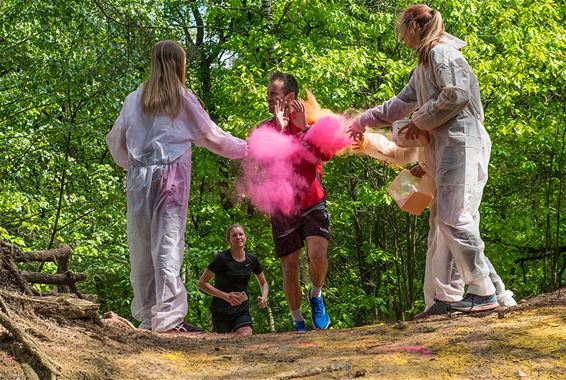 'Fun Run' in het Dommelhofpark - Pelt