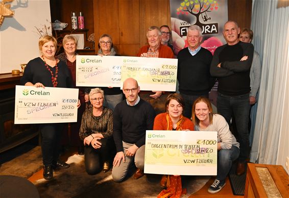 Futura vzw deelt cheques uit - Lommel