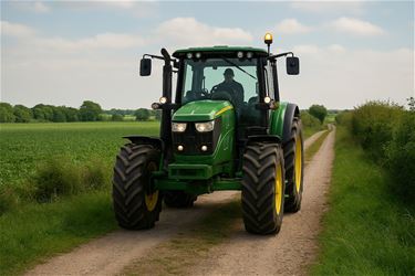 G-code verplicht bij grensovergang met tractor - Bocholt