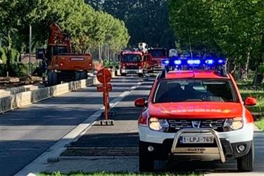 Gaslek in Diest: ring tijdje afgesloten - Beringen