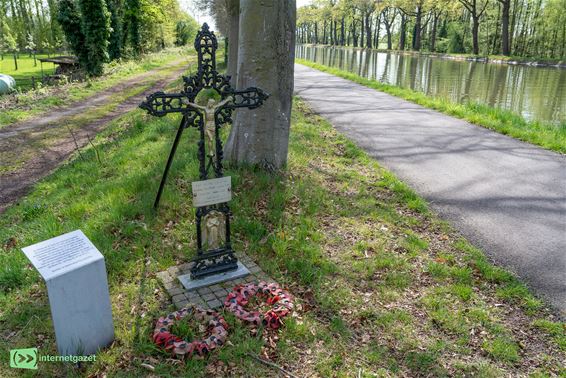 Gedenkteken van de vliegtuigcrash in Tongerlo - Bree