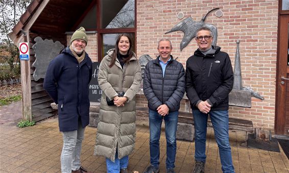 Gedeputeerde Olaerts op werkbezoek bij Natuurpunt - Pelt
