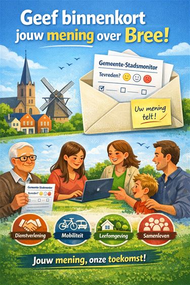 Bree - Geef binnenkort jouw mening over Bree