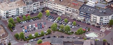 Geen (half-)ondergrondse garage op Marktplein - Pelt