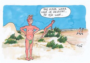 Geen naaktstrand in Bredene?