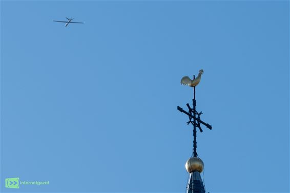 Geen piloot, wel een SkyGuardian boven Pelt - Pelt