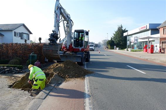 Gefaseerd eenrichtingsverkeer op Lindelsebaan - Pelt