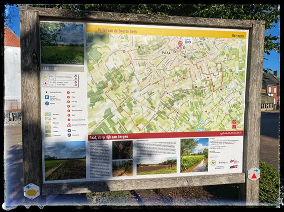 Gele wandeling Paal - Beringen