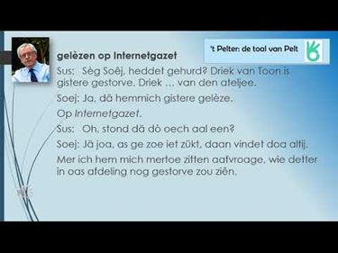 Gelèze op Internetgazet - Pelt