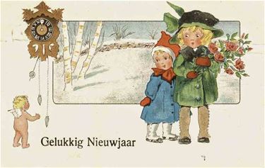 Gelukkig Nieuwjaar anno 1916 - Beringen