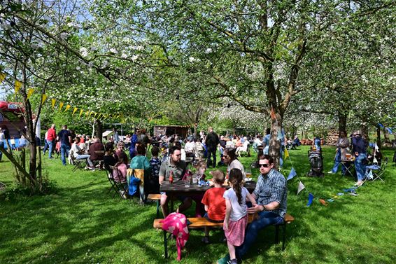 Genieten onder de bloesems, eerste zomerbar open - Beringen