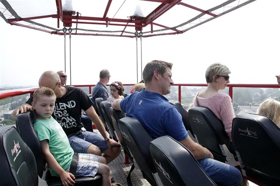 Genieten op vijftig meter hoogte - Lommel