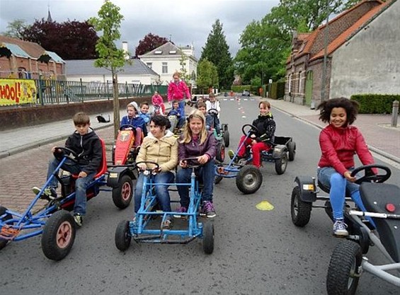 Genieten van de autoluwe schooldag - Neerpelt