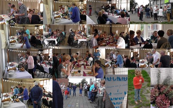 Geslaagd buurtfeest in Roerdompstraat - Lommel