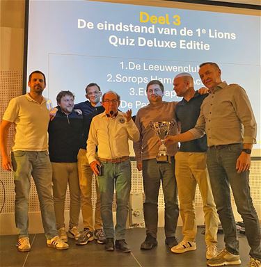Geslaagd debuut voor Lions Quiz Deluxe - Pelt