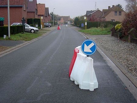 Gewijzigde verkeerssituatie in de Molenstraat - Hamont-Achel