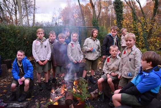 Gezellige markt bij Scouts Tervant - Beringen