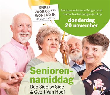 Gezelligheid en muziek op Seniorennamiddag - Hamont-Achel