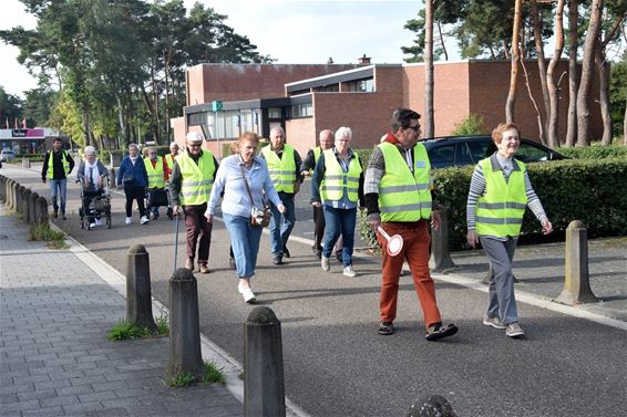 Gezondheidswandelaars samen op pad - Lommel