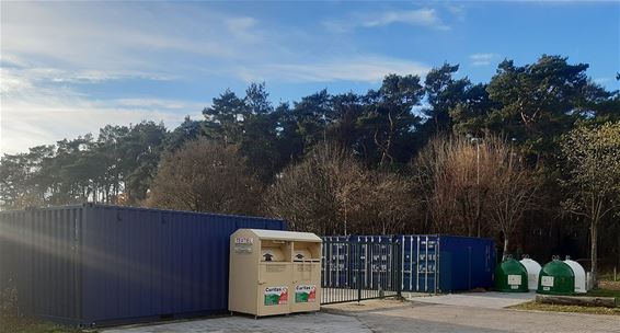 Glasbollen van sporthal naar Heuvelstraat - Hechtel-Eksel