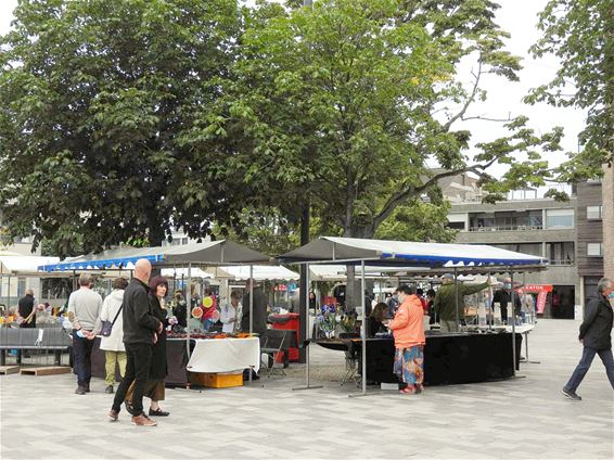 Glasmarkt treft het niet met weergoden - Lommel