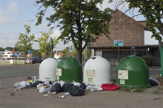 Glaspark Stationsstraat  is stortplaats - Beringen