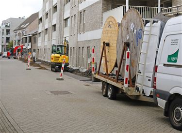 Pelt - Glasvezelwerken aan scholen Overpelt
