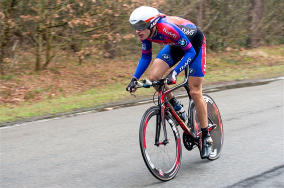 Glenn Loenders 4e op Nationale Testtijdrit - Neerpelt