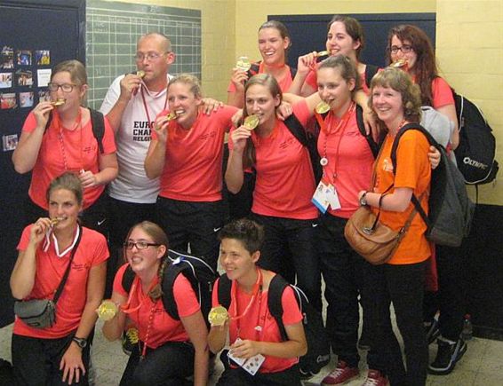 Goud voor basketbalploeg GELO - Lommel
