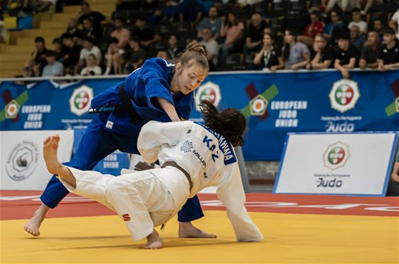 Goud voor judoka Fenne Peeters in Portugal - Hamont-Achel