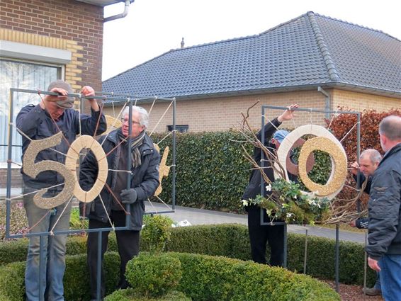 Gouden bruiloft aan de Smeetshofweg - Peer